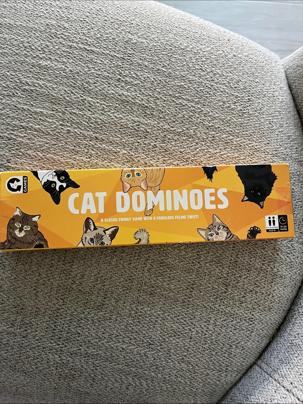 Cat Domino’s by Ginger Fox 28 illustrated cardboard domino playing cards